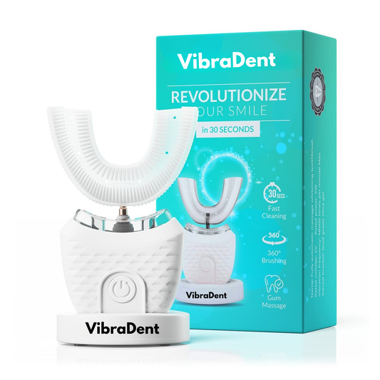 VibraDent – Titreşimli Diş Fırçası | 48.000 Titreşim | 3 Mod